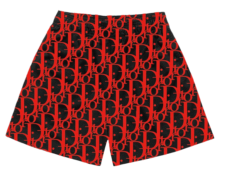 BLACK RED CD SHORTS