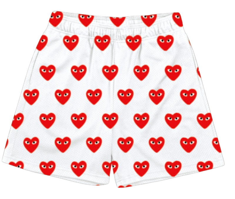 RED HEART SHORTS