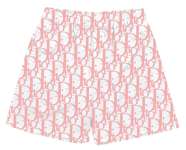 WHITE PINK CD SHORTS