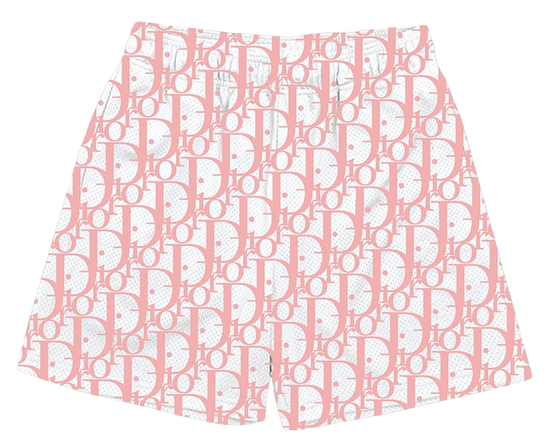 WHITE PINK CD SHORTS