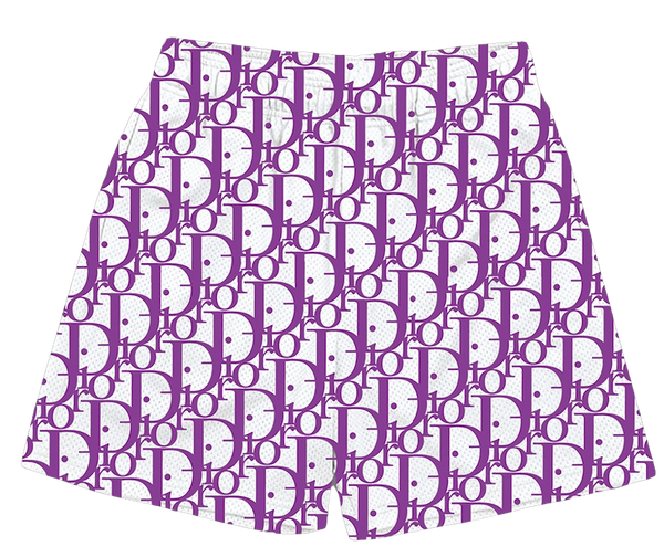 WHITE PURPLE CD SHORTS